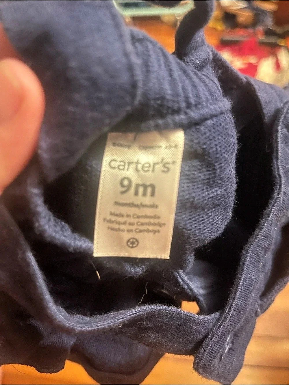Carter's Baby Black Romper